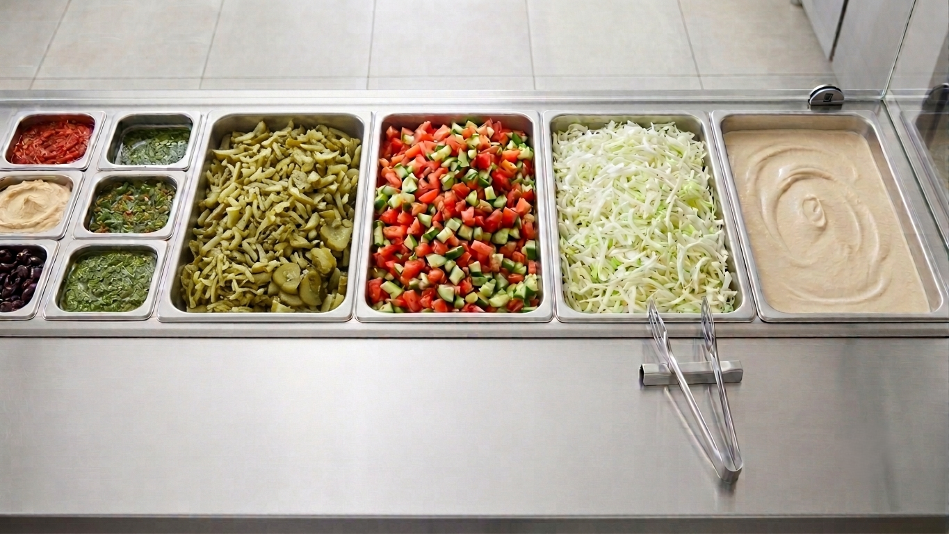 Custom Salad Bar Pocket